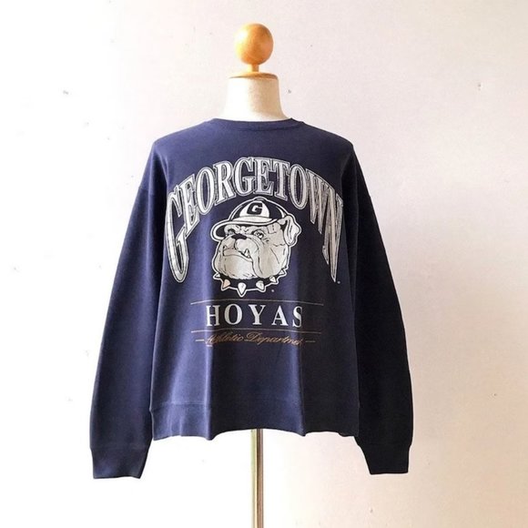 Vintage 90s University of Georgetown Hoyas shirt, Georgetown University shirt - Picture 1 of 2